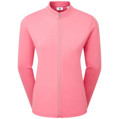 FootJoy Ladies Full Zip Golf Midlayer Pink Lemonade 34212